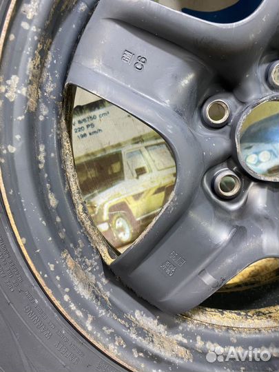 Запасное колесо R16 Опель Астра H