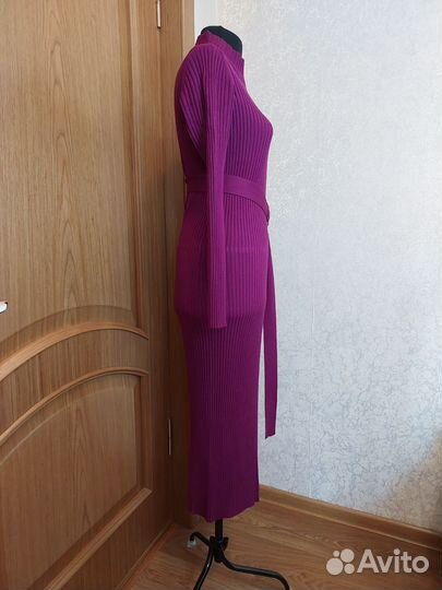 Трикотажное платье лапша 48 50