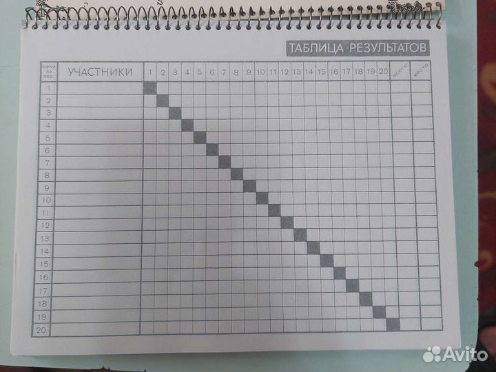 Тетрадь для Шахмат