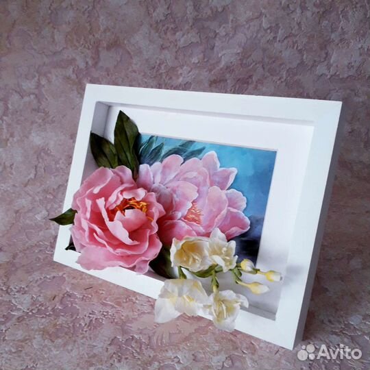 Панно с цветами