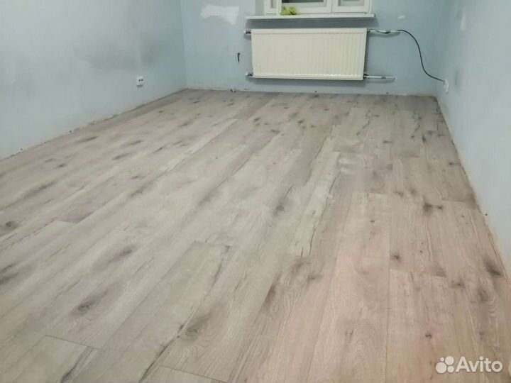 Укладка ламината, кварцвинила, пвх плитки