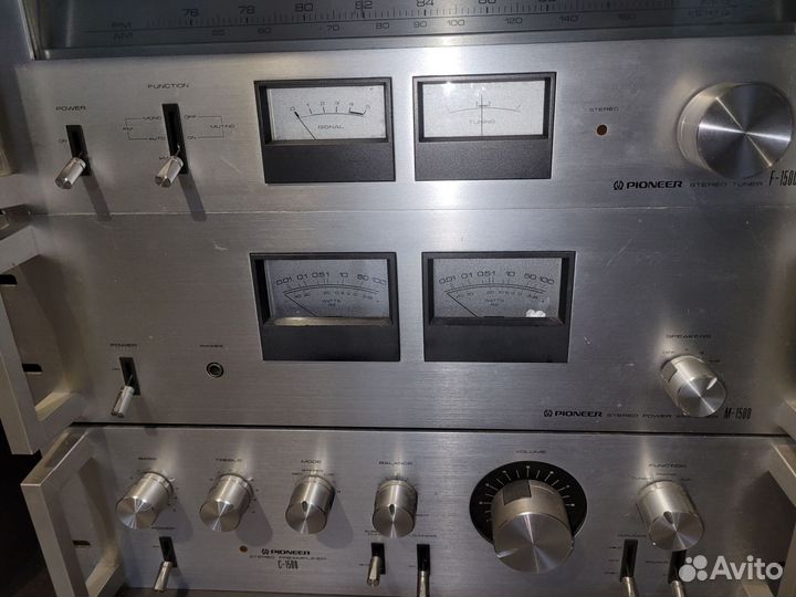 Усилитель pioneer C 1500,M 1500
