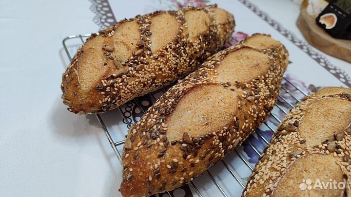 Безглютеновый хлеб на закваске