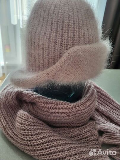 Комплект шапка+шарф