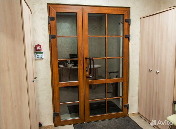 Пластиковые двери с установкой