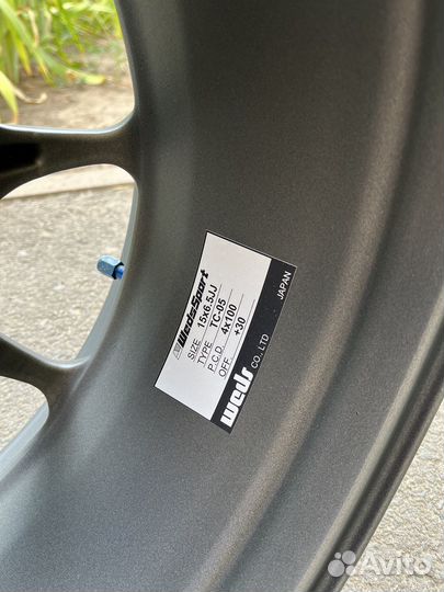 Комплект литых дисков 15 х 6,5 Weds tc-05 4х100