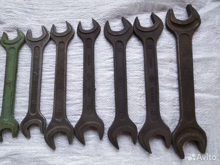 Гаечные ключи СССР в ассортименте