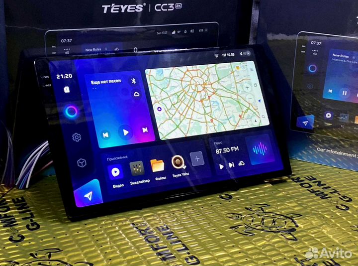 Магнитола на андройде Teyes CC3 2K 6/128