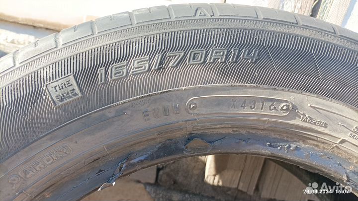 Goodyear EfficientGrip Eco EG01 165/70 R14