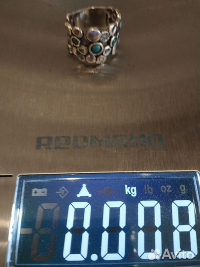 Кольцо Den'o серебро Израиль