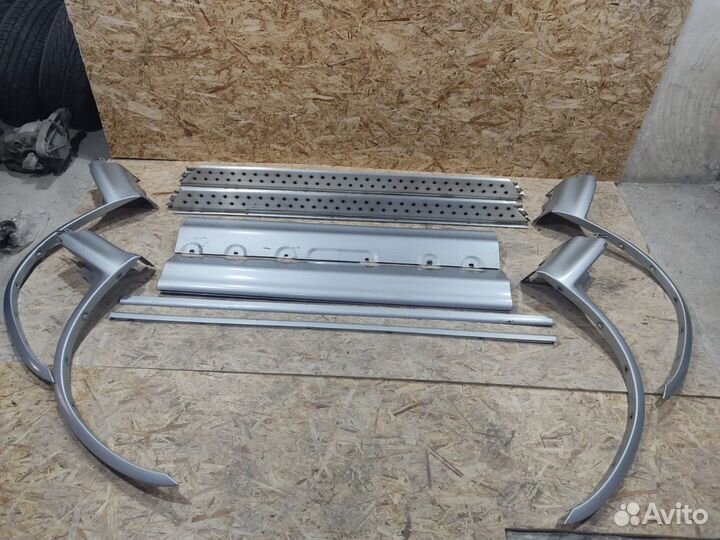 Алюмириевые пороги BMW X5 E53