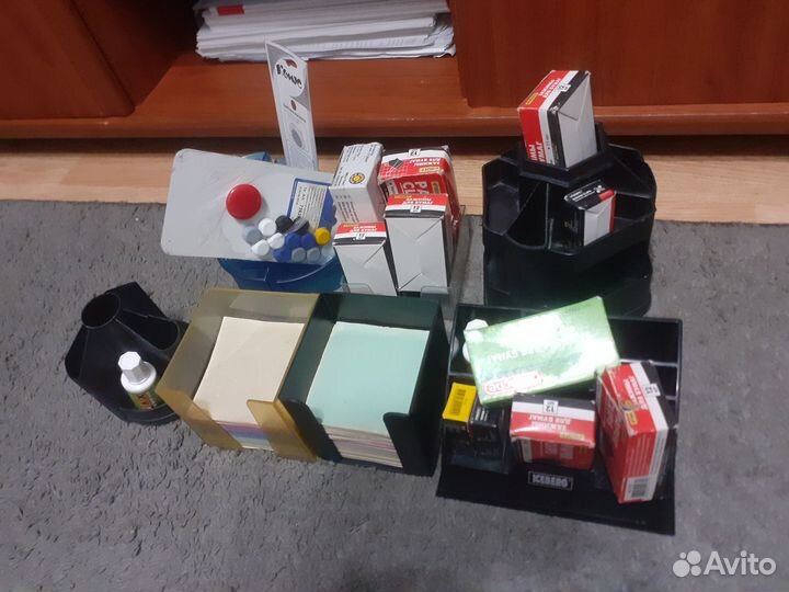 Набор предметов для офиса + мышь и часы в подарок