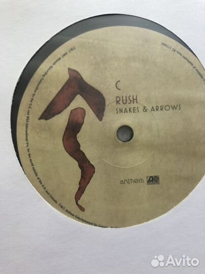 Rush (lp) snakes & аггows 2007