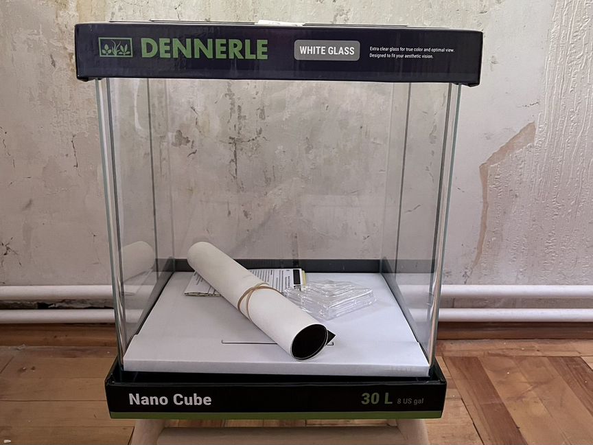 Новый аквариум Dennerle nanocube 30 л