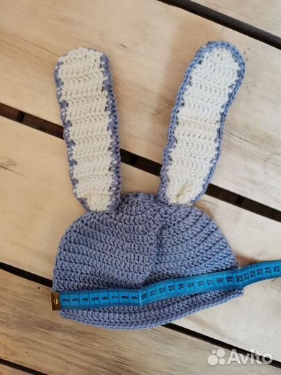 Комплект для фотосессии Зайка для новорожденных