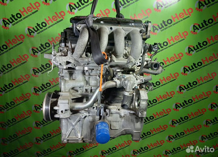 Двигатель honda FIT GE6 L13A 4 свечи