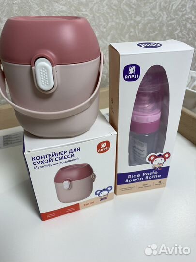 Контейнер для смеси, ложка для прикорма