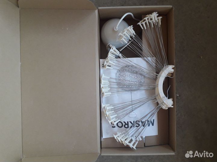 Люстра потолочная IKEA maskros новая