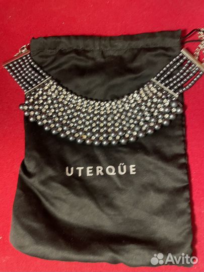 Колье ожерелье из бус Uterque