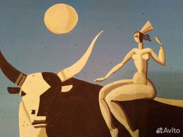 Рисунок акварель СССР 