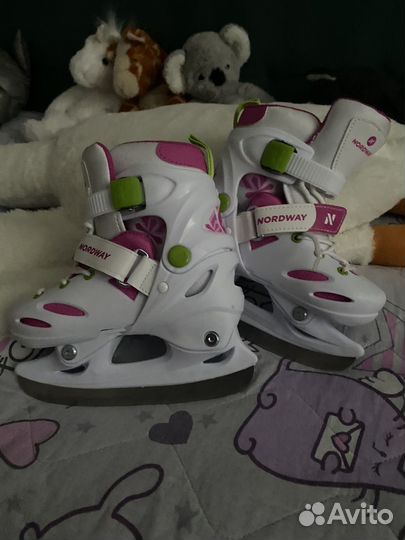 Коньки детские раздвижные 27 30
