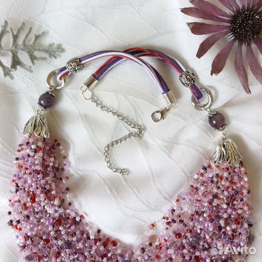 Ожерелье, колье - воздушка. Бижутерия