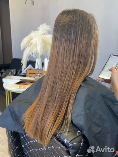 Окрашивание волос модель