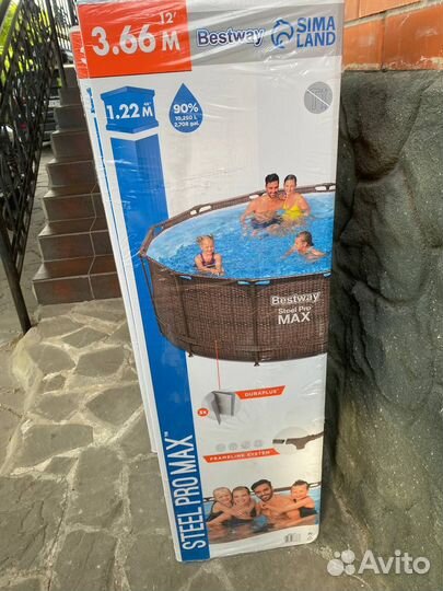 Каркасный бассейн Bestway. 366х122 см