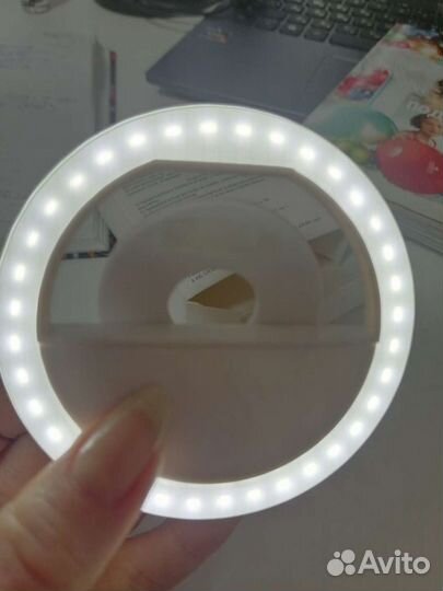 Светодиодное селфи-кольцо на телефон