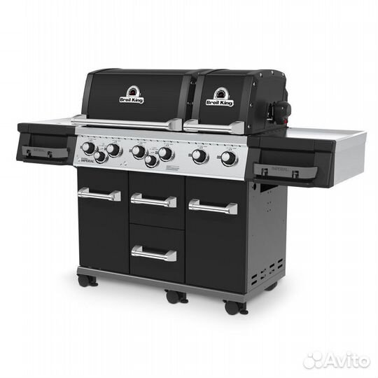 Газовый гриль встраиваемый broil king imperial S 6