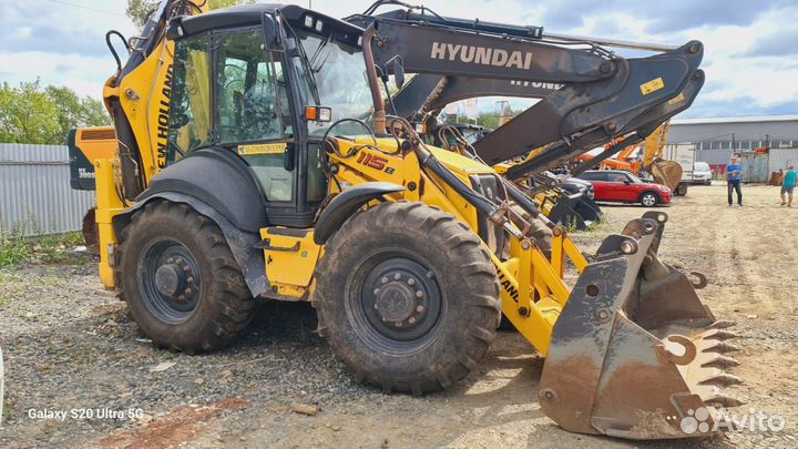 Экскаватор-погрузчик New Holland B115B, 2021