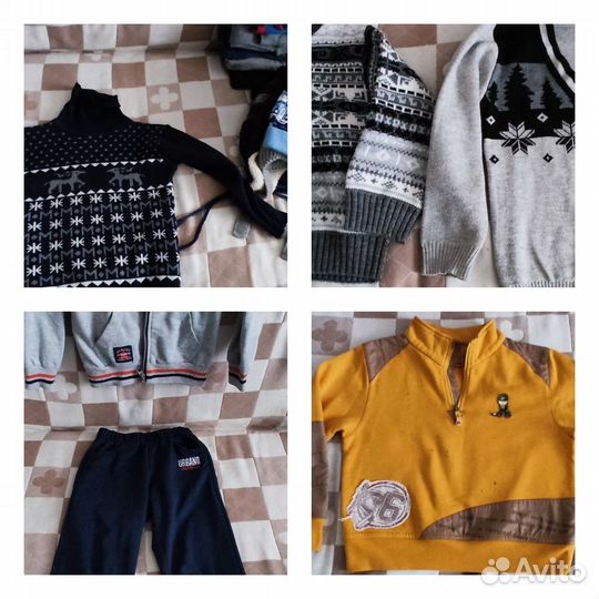 Вещи пакетом на мальчика от 3х до 5 лет