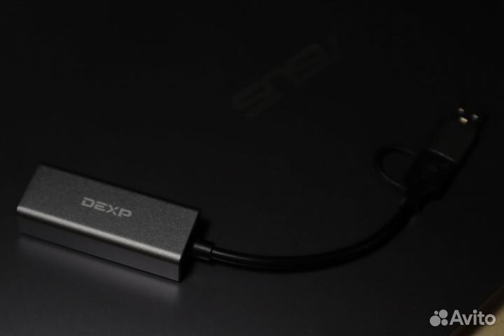 Сетевая карта dexp usb 2.0/usb C