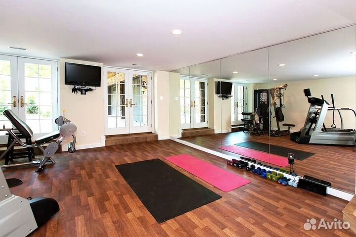 Зеркала для фитнес залов