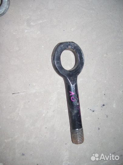 Крюк буксира рено логан