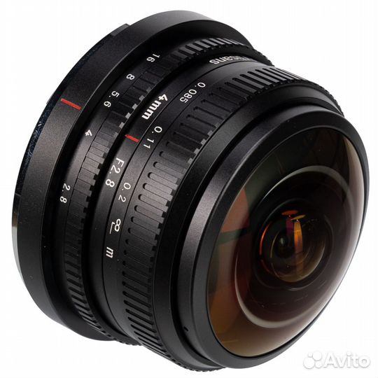 Объектив 7artisans 4mm F/2.8 Sony (E Mount)