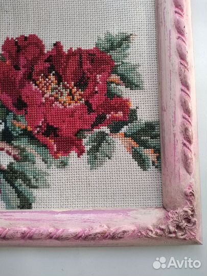 Картина вышитая крестом