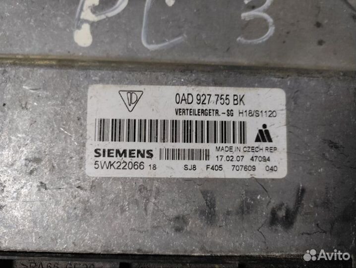 Блок управления раздаточной коробкой Porsche