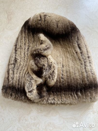 Шапка из шиншиллы