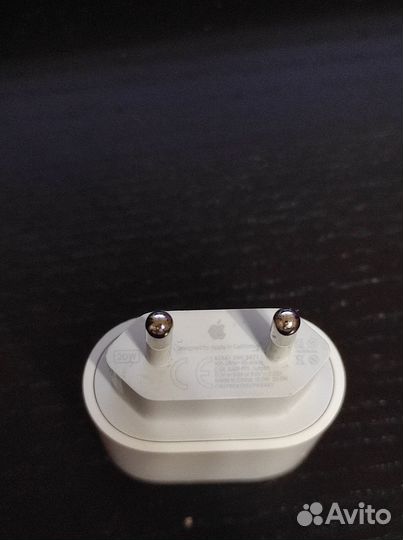 Оригинальный адаптер apple, type c, 20W