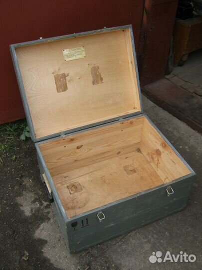 Ящик деревянный военный