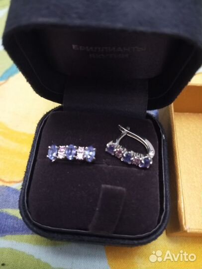 Золотые серьги