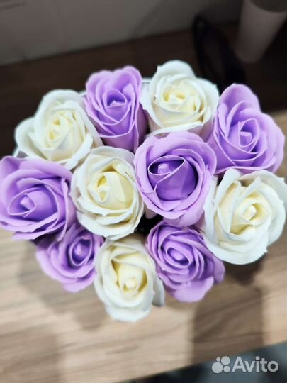 Букет цветов из мыла