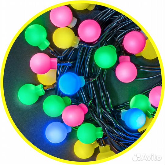 Гирлянда Navigator 61834 NGF-B01-48rgbww-8-5.3m-2