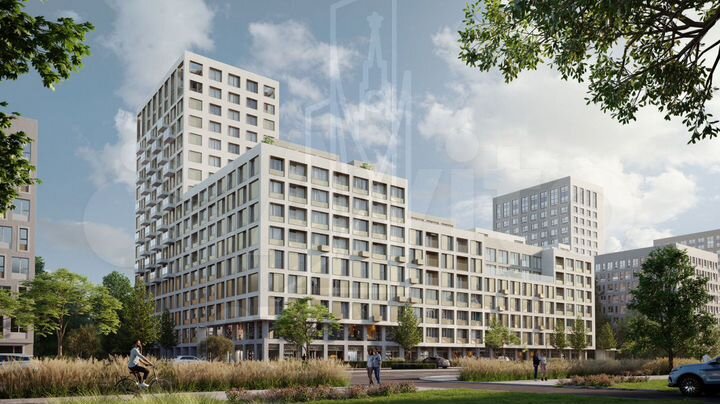 2-к. квартира, 59,7 м², 2/17 эт.