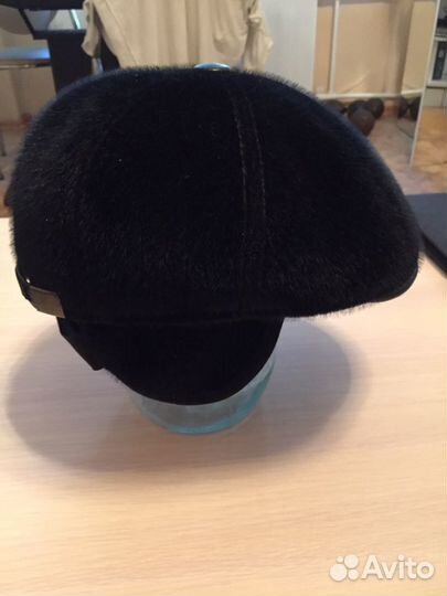 Меховая мужская кепка