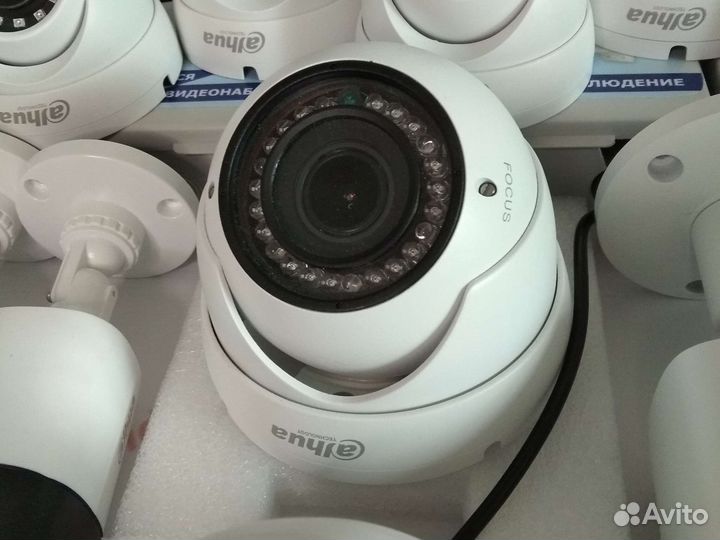 19 Камер видеонаблюдения с микрофоном Dahua