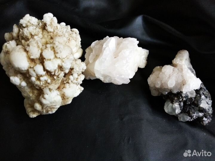 Кальциты (натёчный и со Сфалеритом)