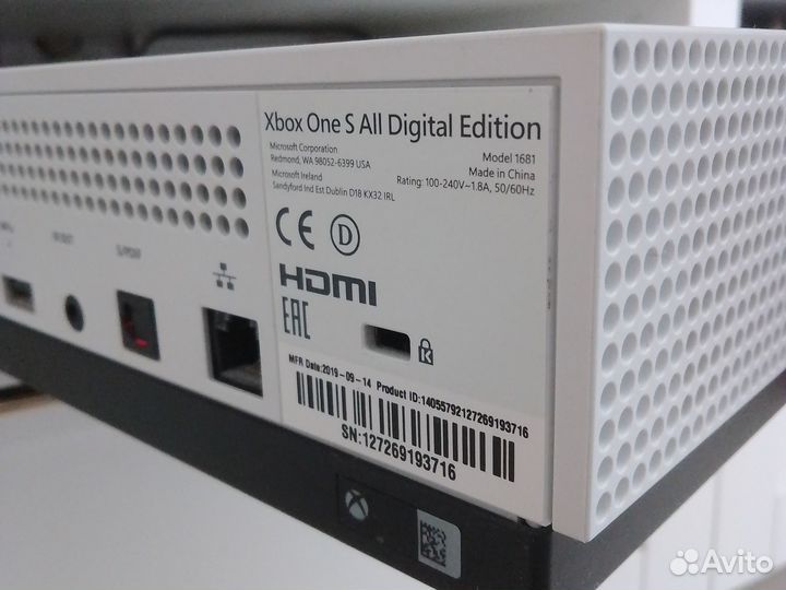 Xbox one s all digital edition