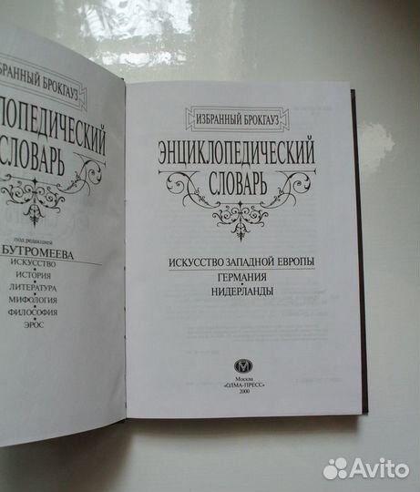 Энциклопедический словарь. Избранный Брокгауз